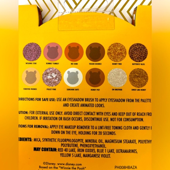 DISNEY WINNIE THE POOH EYESHADOW PALETTE - Picture 10 of 13